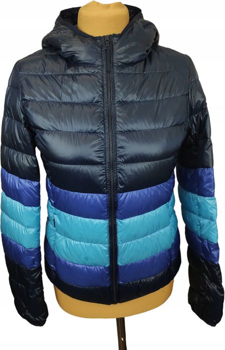 Uniqlo puchowa kurtka z kapturem lekka rozm xs
