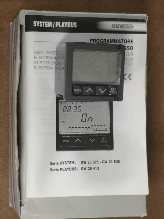 OKAZJA! Programator GEWISS GW 20 825