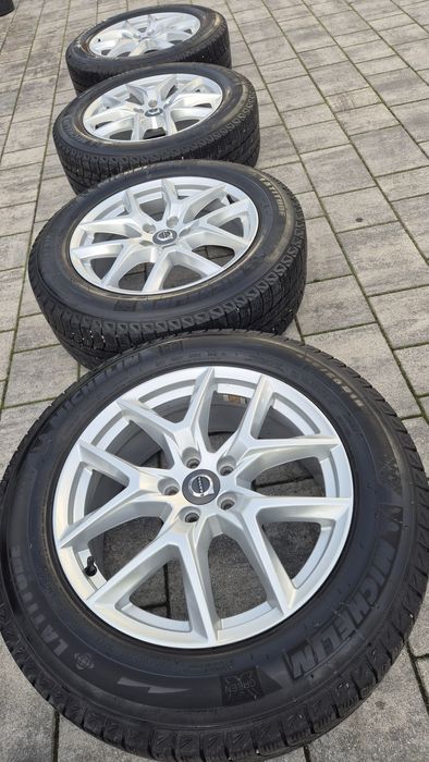 Alufelgi Volvo 5x108 xc60 18cali koła opony ZIMOWE Michelin 235/60 R18