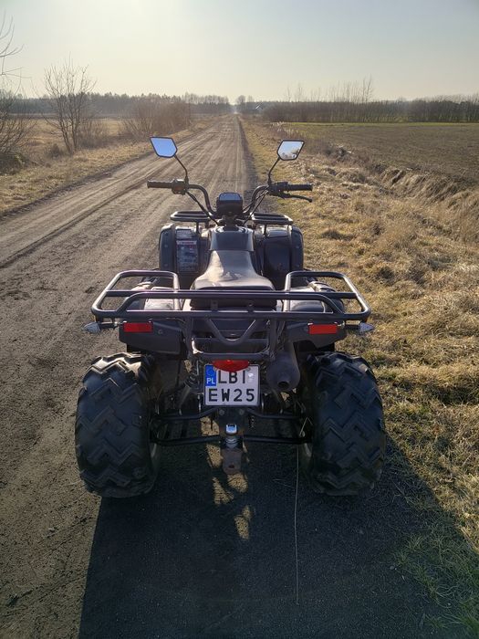 Quad Bashan 200, zarejestrowany