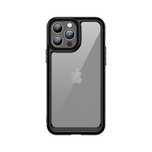 Etui Sztywny Pokrowiec Z Żelową Ramką Do Iphone 13 Pro Czarny