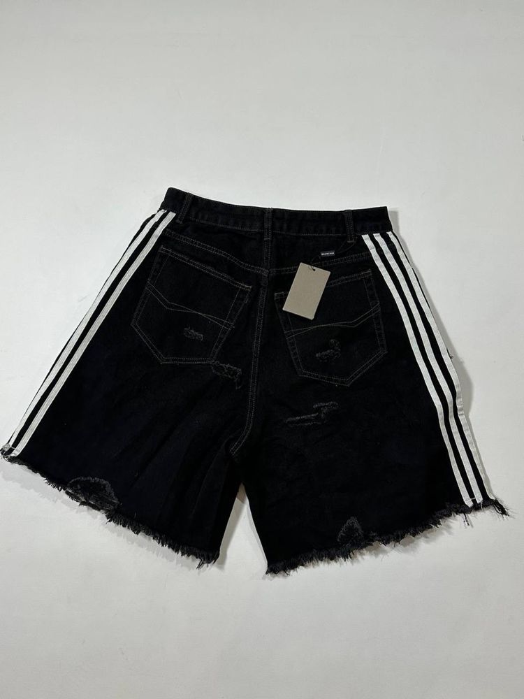 шорты Balenciaga x Adidas Jeans Shorts