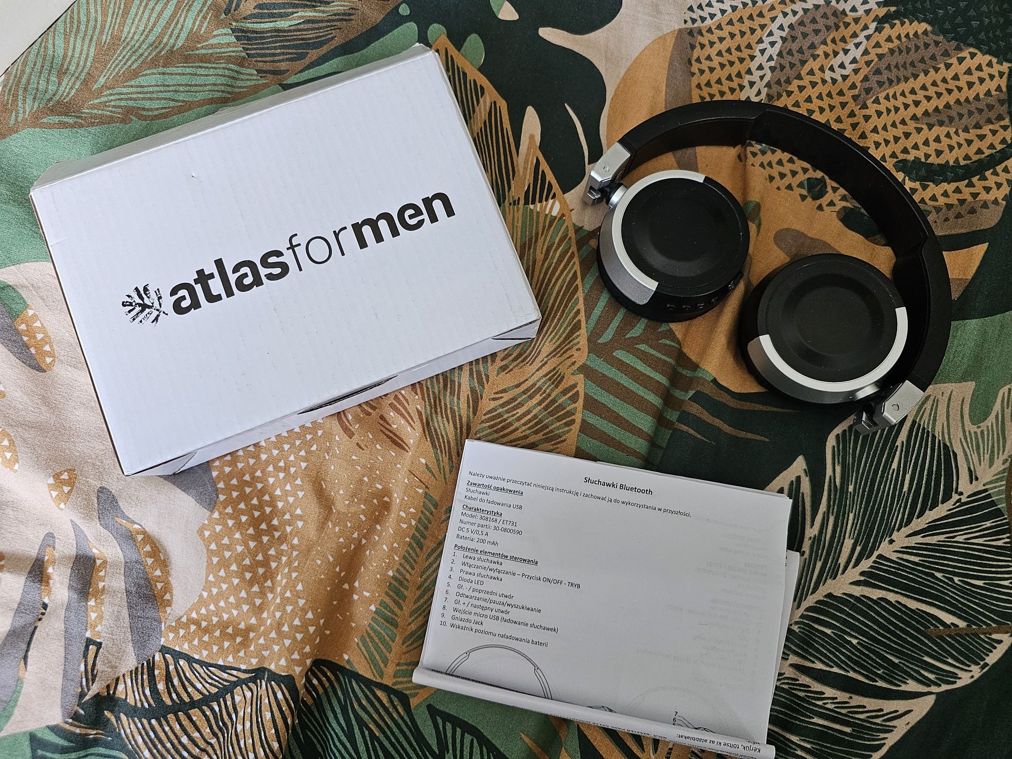 słuchawki bluetooth atlas for men