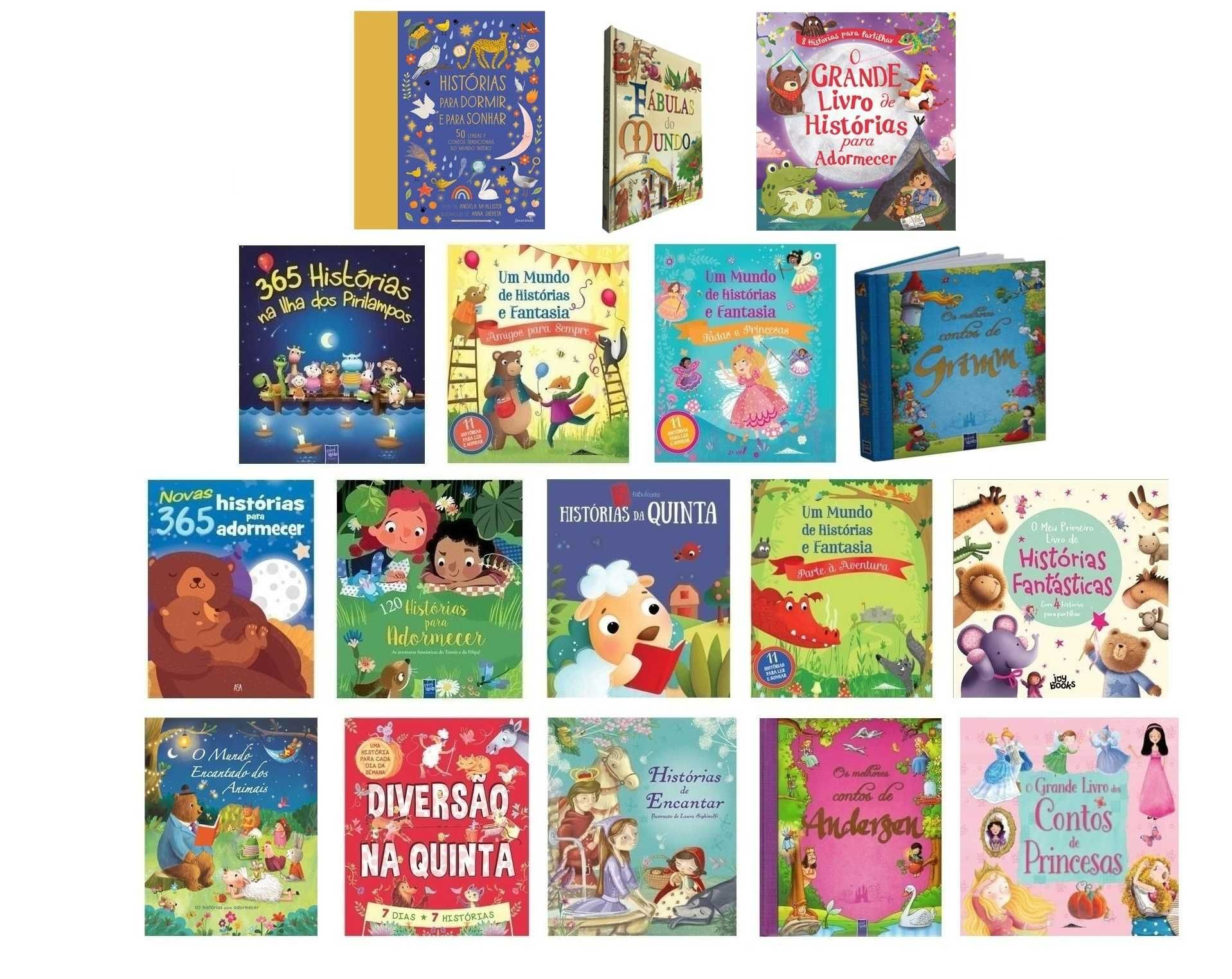 120 Histórias para Adormecer/Histórias de Encantar/..-Desde 5€