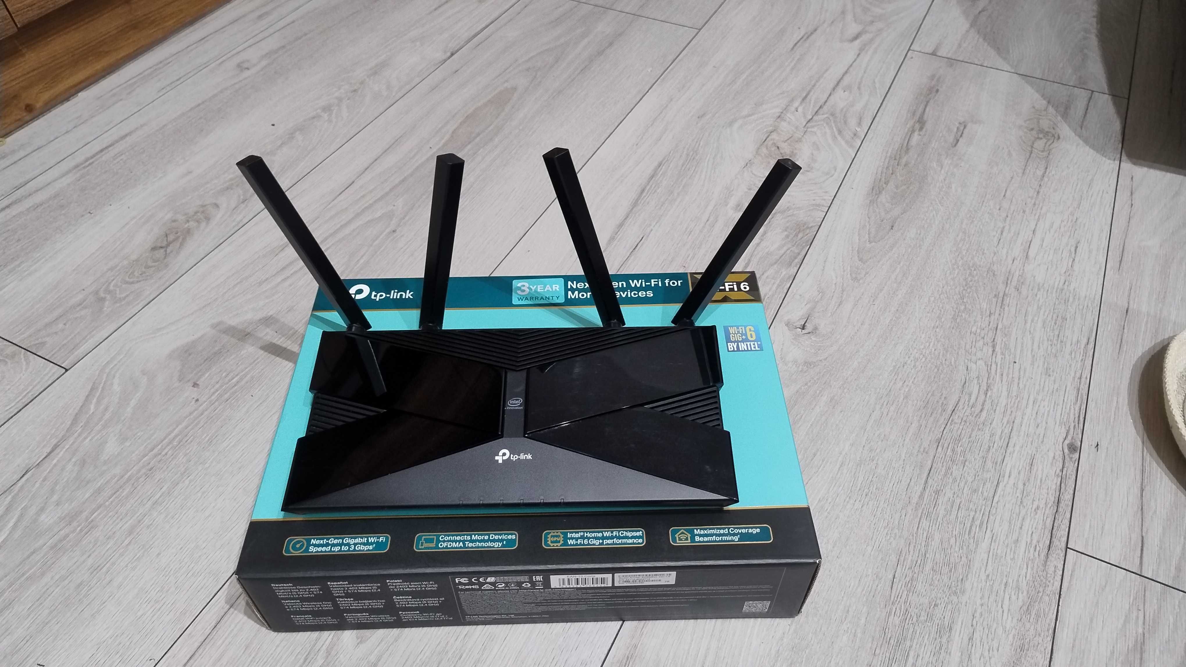 Router TP-LINK Archer AX50 2.4 / 5 GHz (DualBand) WI-FI 6