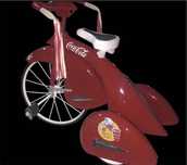 Bicicleta. Triciclo. Coca Cola. Raro!!