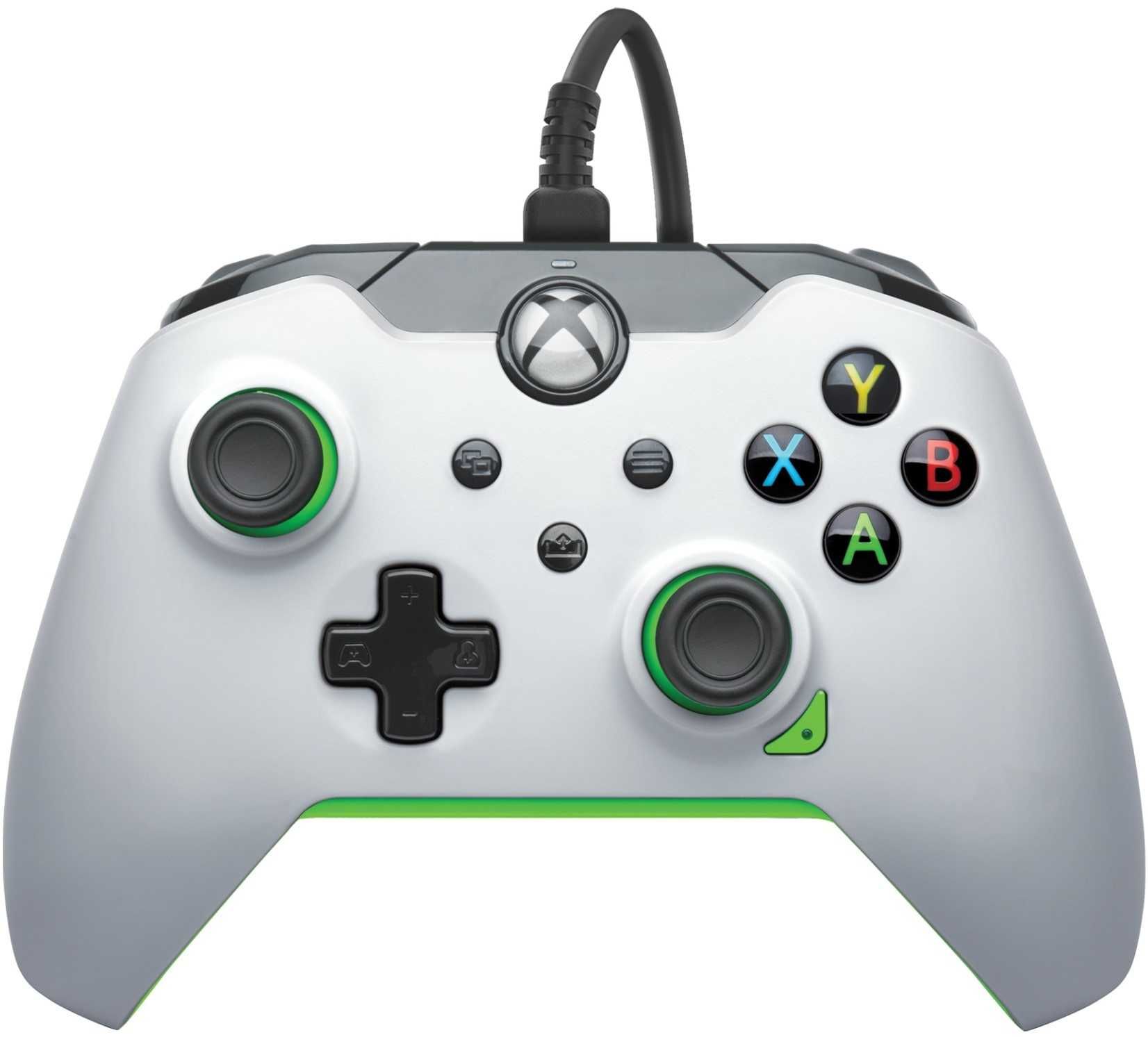 PDP Xbox Series PC Pad przewodowy Neon White - Xbox One