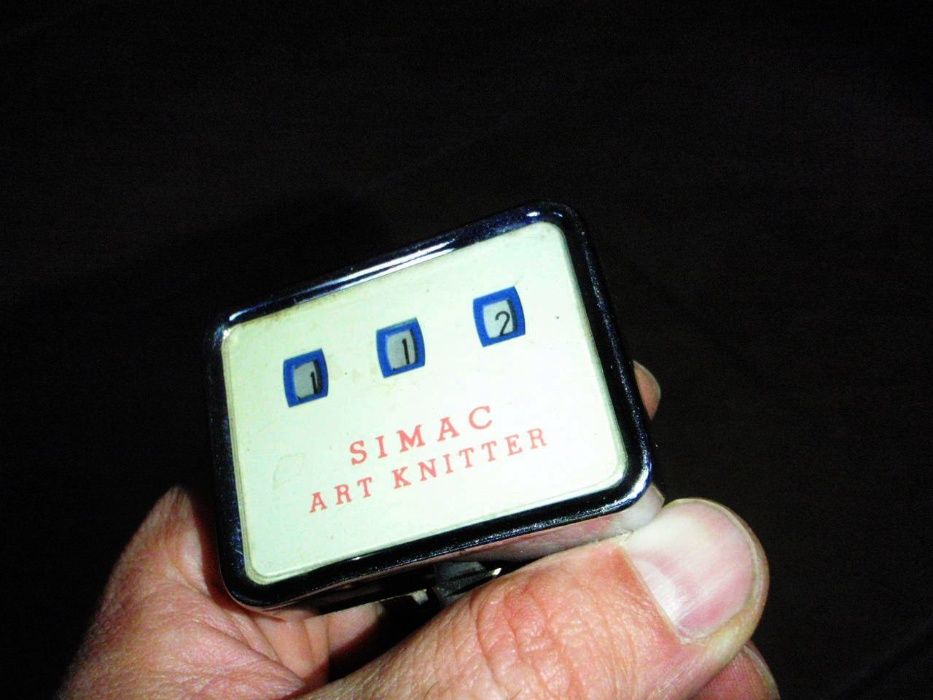 SIMAC Art Knitter - stary krokomierz .Sprawny w 100% .