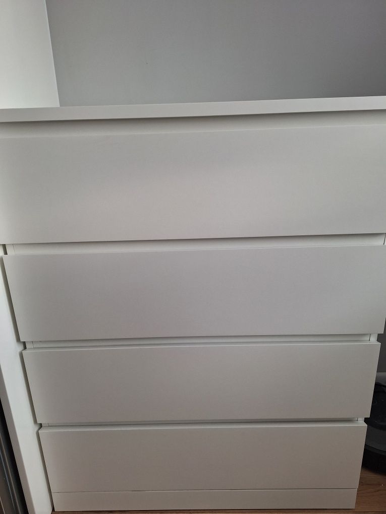 MALM Komoda 4 szuflady 80x 100cm