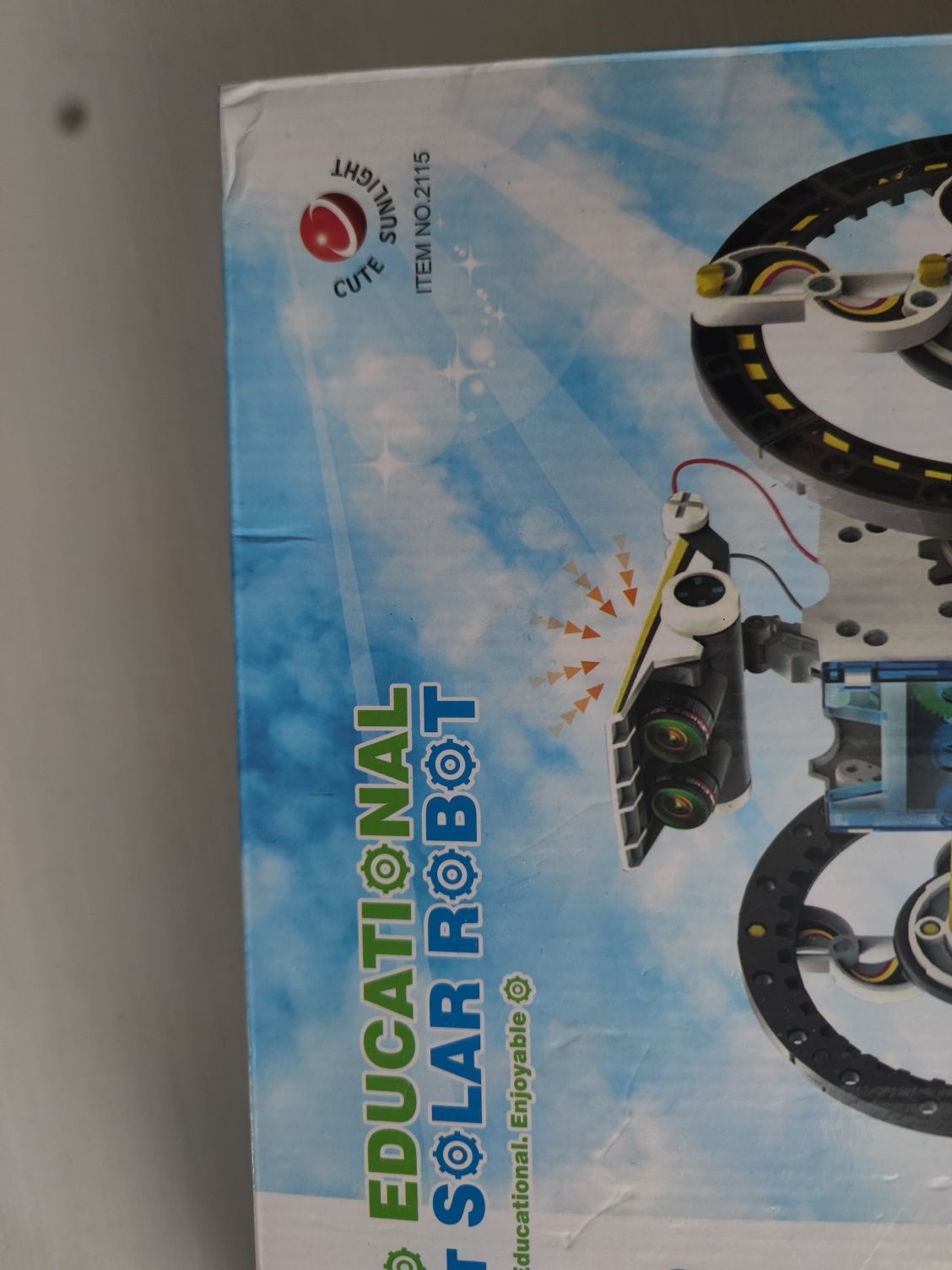 ROBOT SOLARNY 14w1 zestaw konstrukcyjny dla dzieci