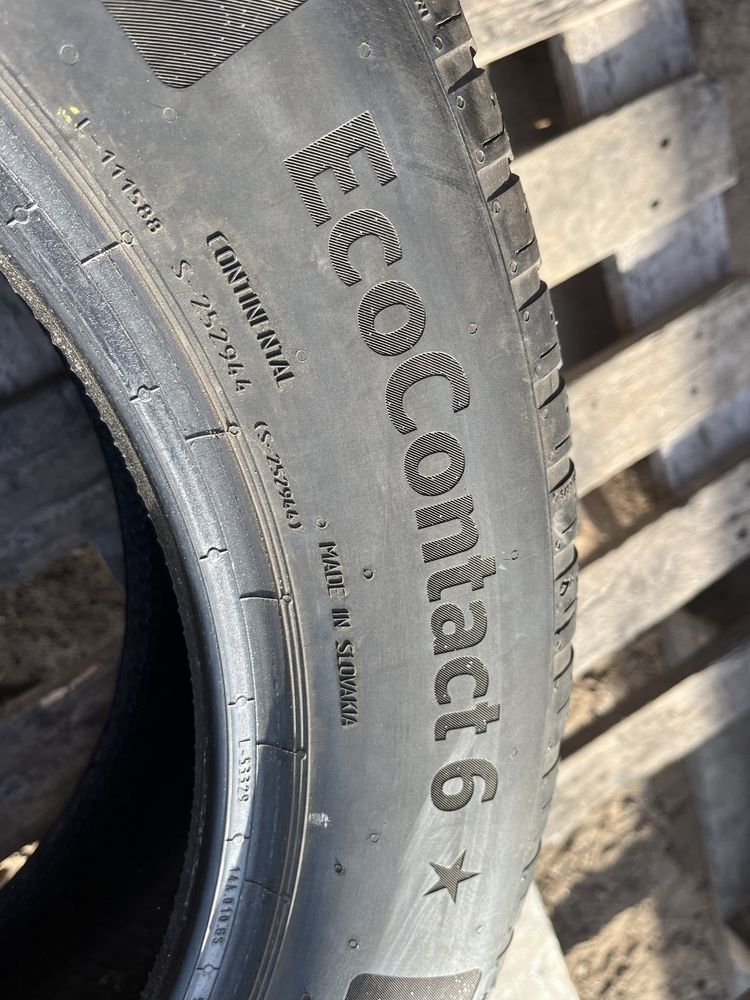 225/55 r17 Continental EcoContact 6*Резина летняя 23 г