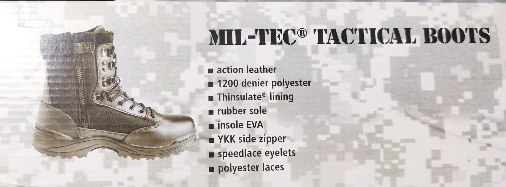 Botas Táticas Mil-Tec