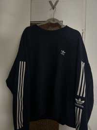 Bluza adidas granatowa