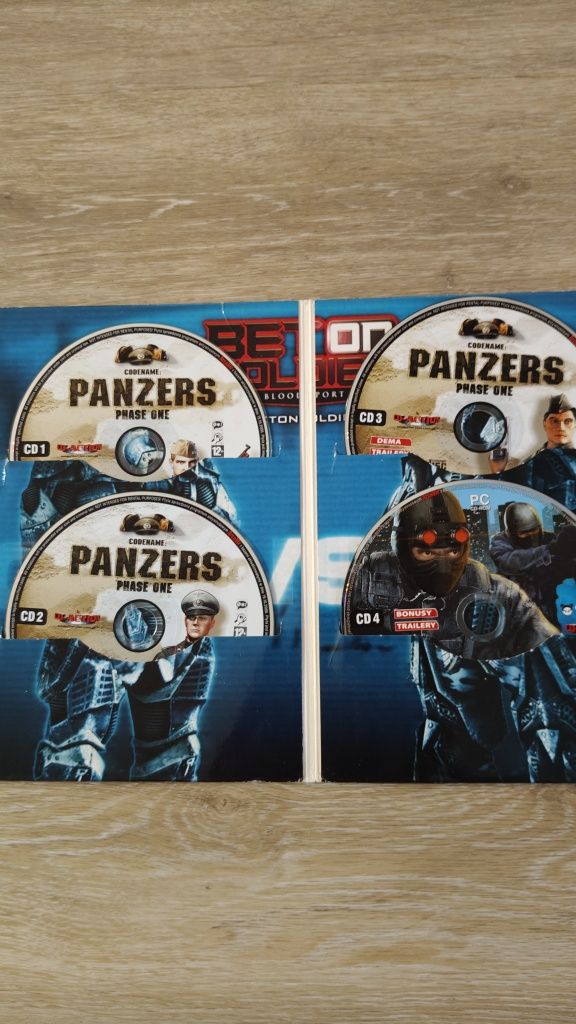 Gry Codename Panzers, Eurocops, Splinter Cell CD Action 2006