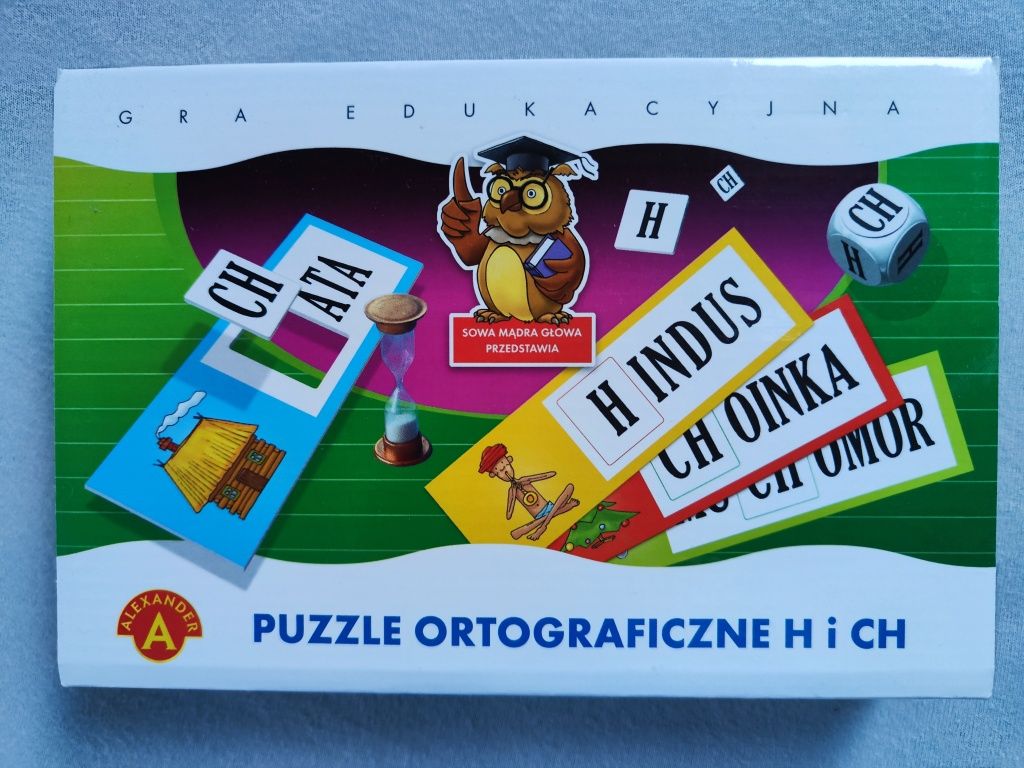 Puzzle ortograficzne H i CH