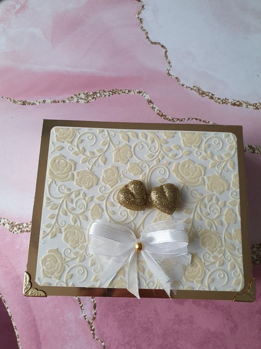 Pudełko  na obrączki