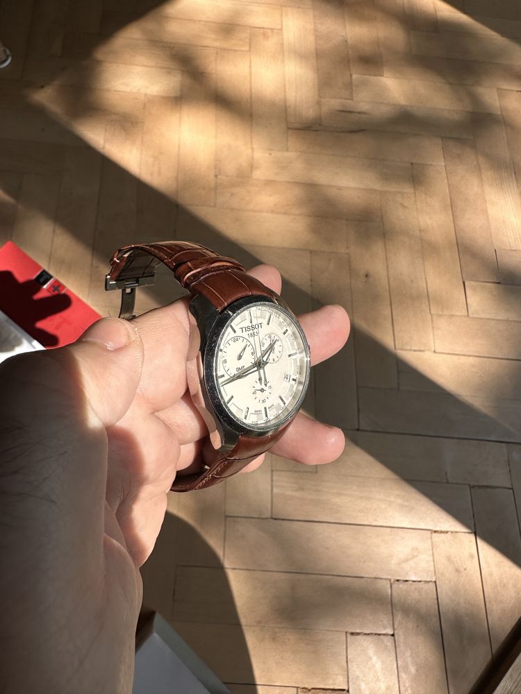 Tissot Couturier Chrono GMT Szafirowe pasek i bransoleta (2300 zl)