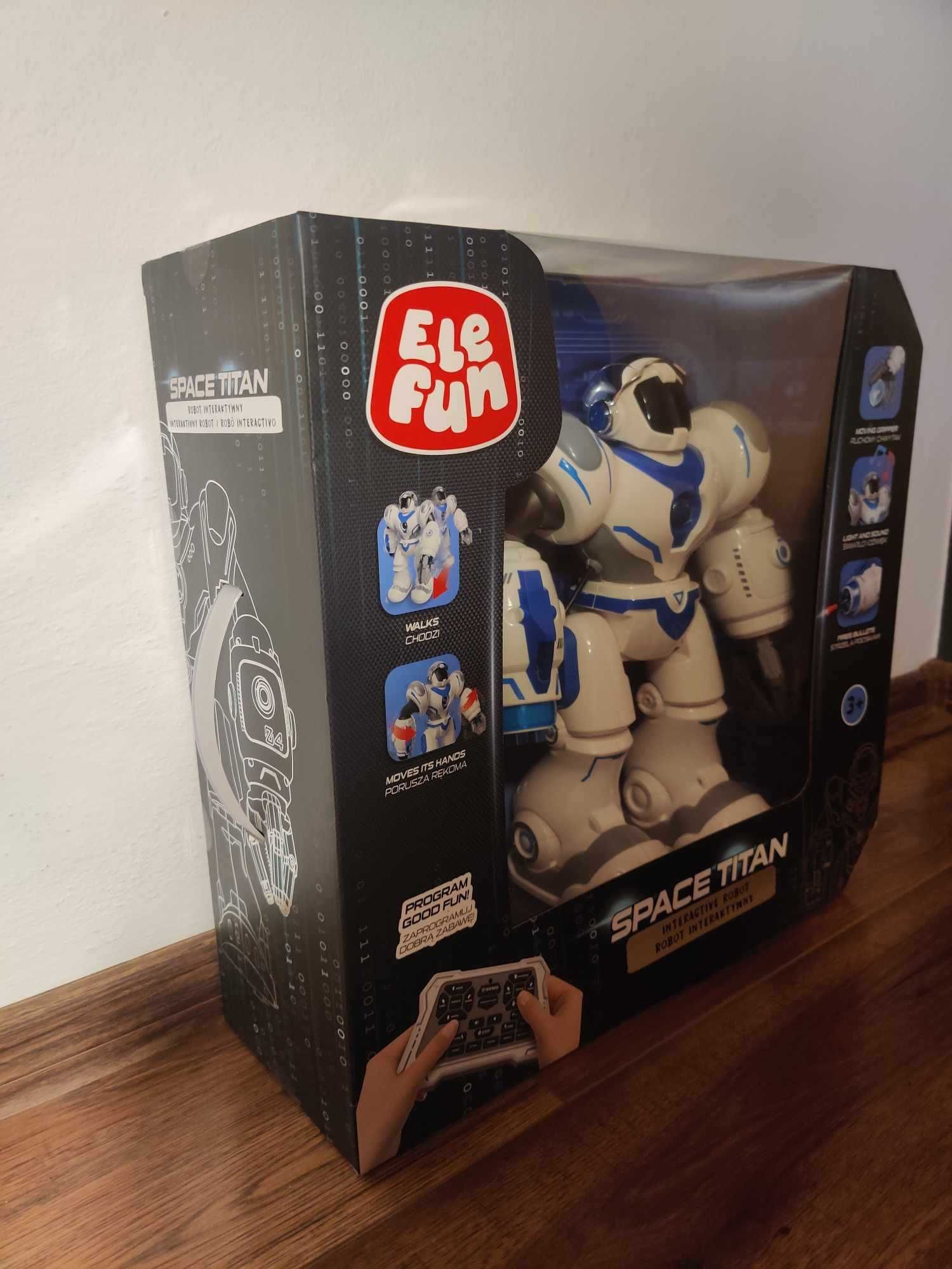 Robot interaktywny ELEFUN Space Titan robot