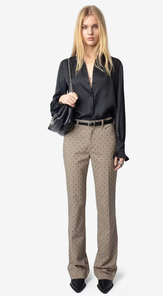Рубашка черная Zadig & Voltaire
