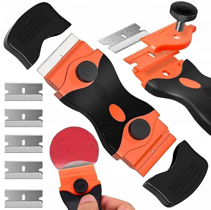 Skrobak dwustronny płyty indukcyjnej ceramicznej szyb nożyk ostrze