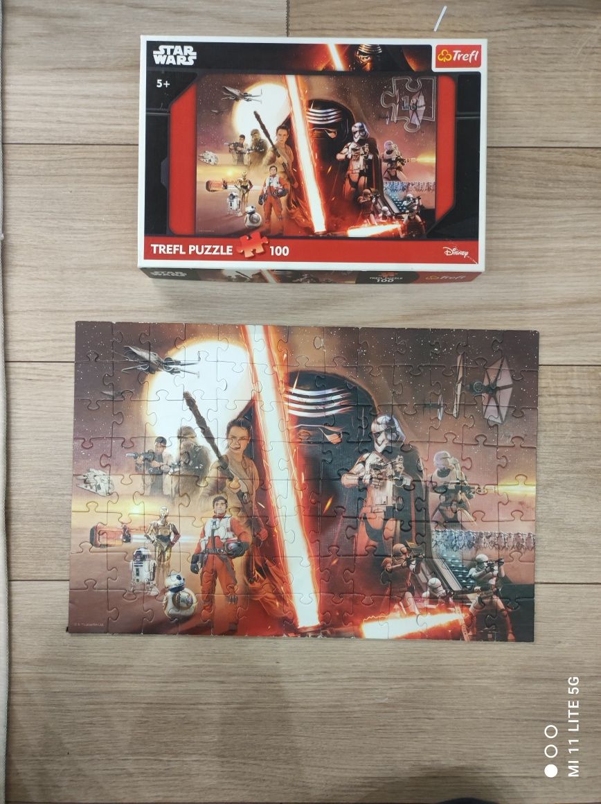 Puzzle 5+ trefl Disney star wars 100 gwiezdne wojny rebelianci