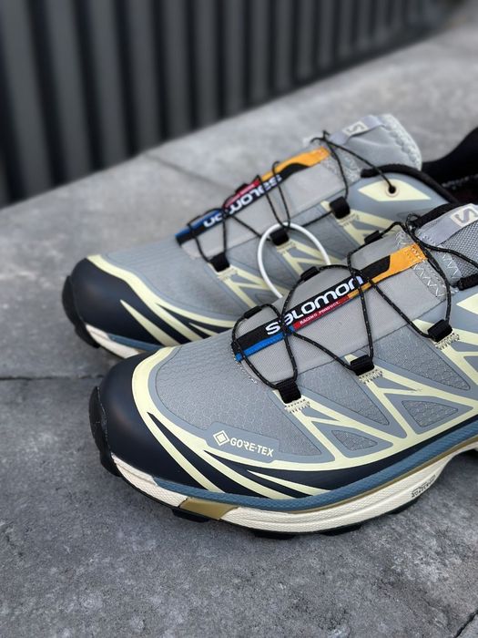 Salomon XT-6 Adv Dover Blue Beige Gore-Tex , Саломон хт6 гортекс