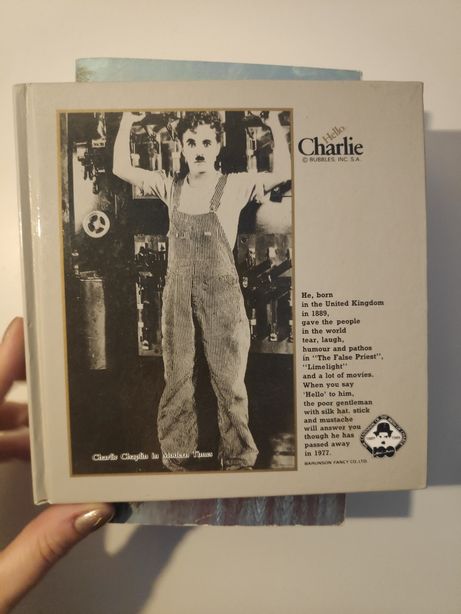 Caderno Charlie Chaplin in Modern Times Hello Charlie