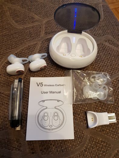 Беспроводные блютуз наушники V5.0