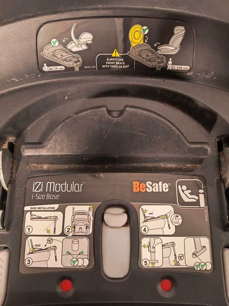 Zestaw BeSafe iZi Modular i-Size, baza ISOFIX, nosidło, fotelik