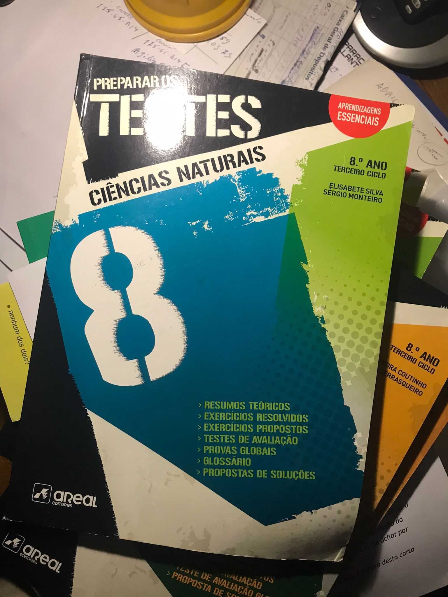 8ºano-Preparar para os testes -várias disciplinas