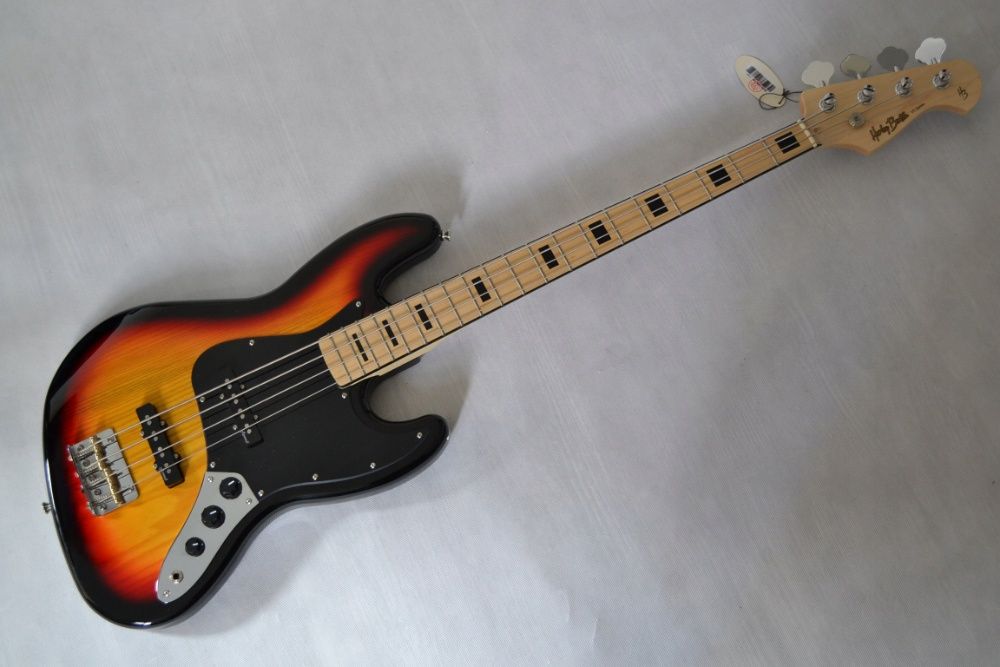 Harley Benton JB-75MN SB nowa gitara basowa jazzbass - ustawiona!