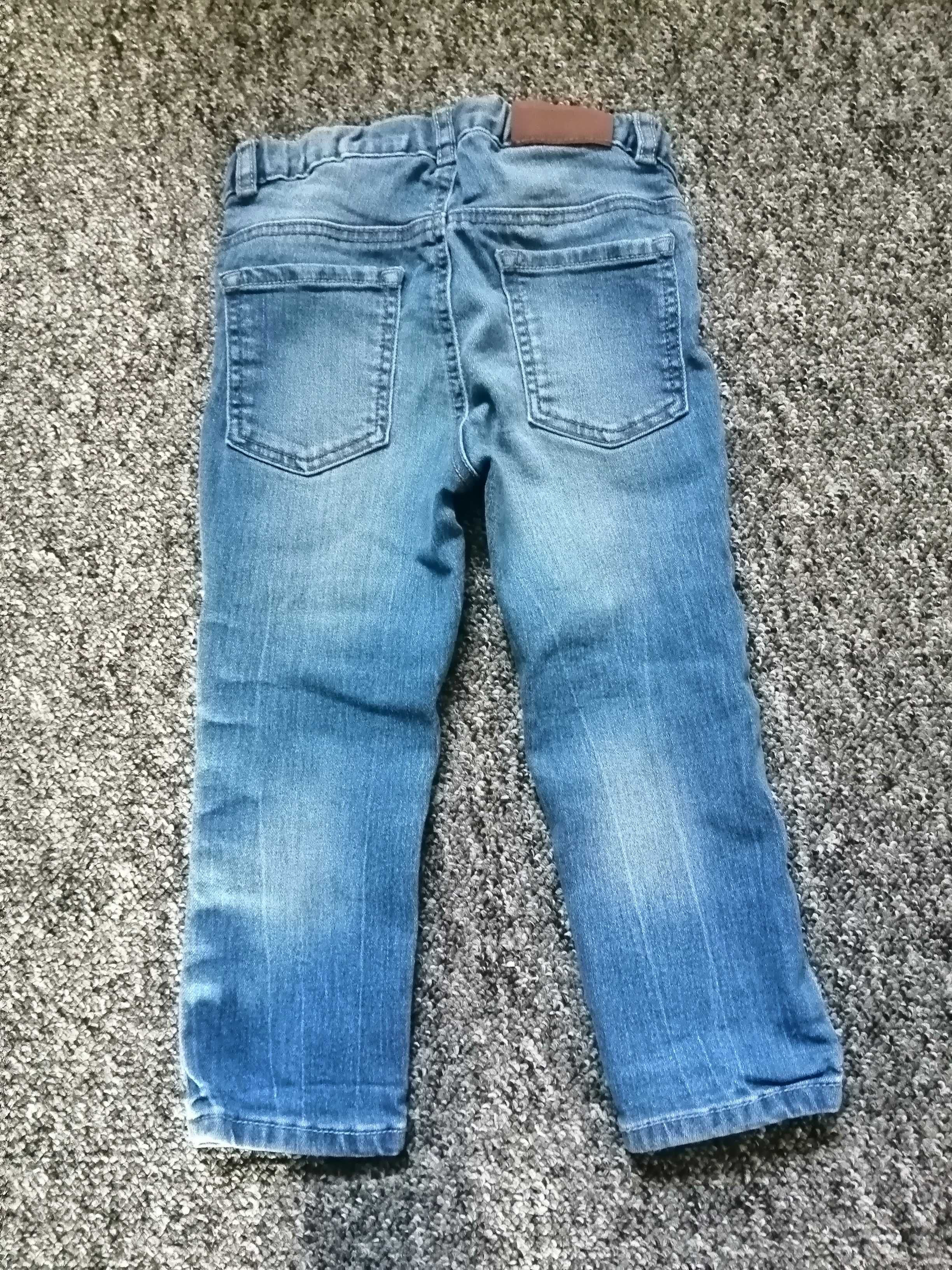 Spodnie jeansy H&M slim fit rozmiar 86