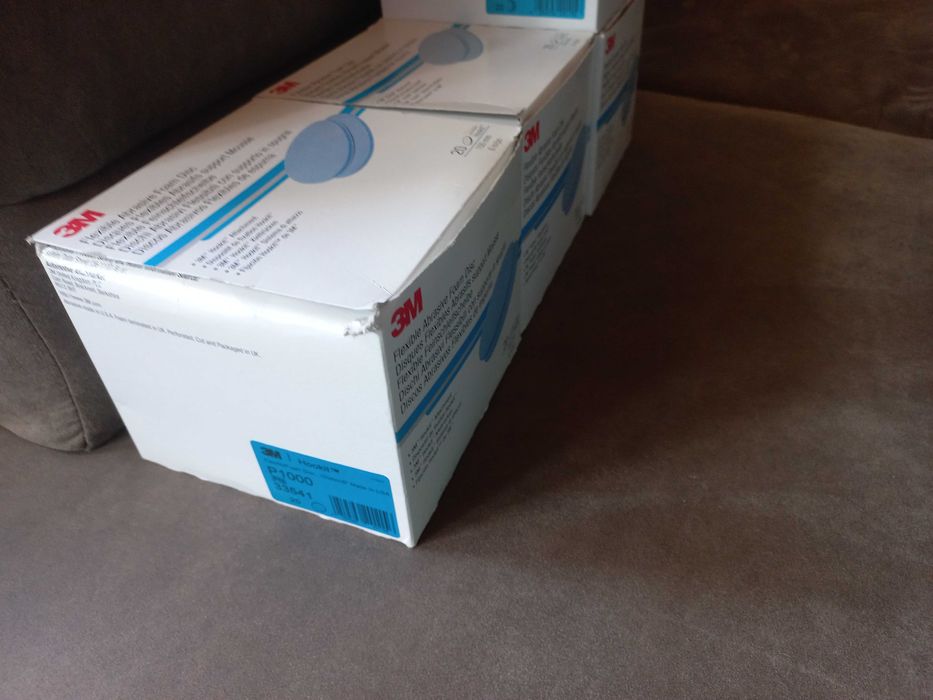 Krążki scierne 3M P1000 P800   5 opak