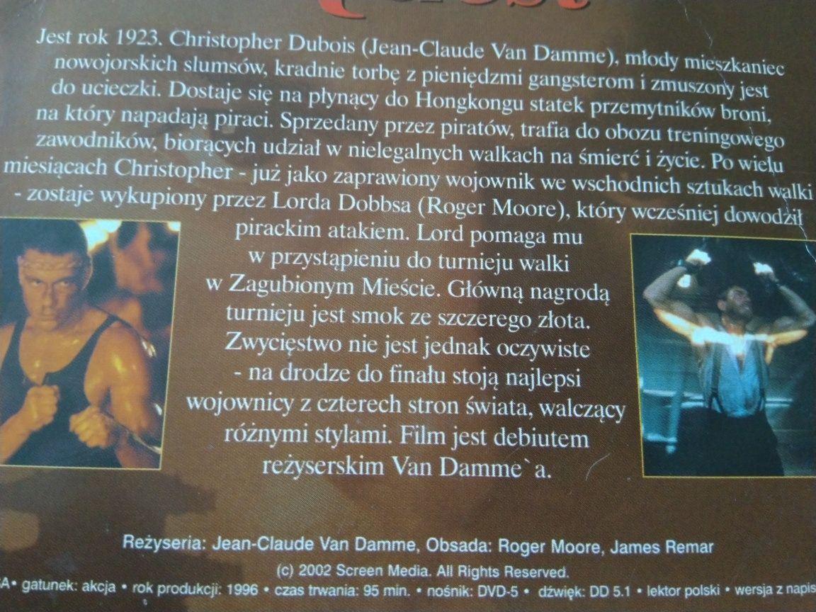 The Quest film DVD , Van Damme, polski lektor