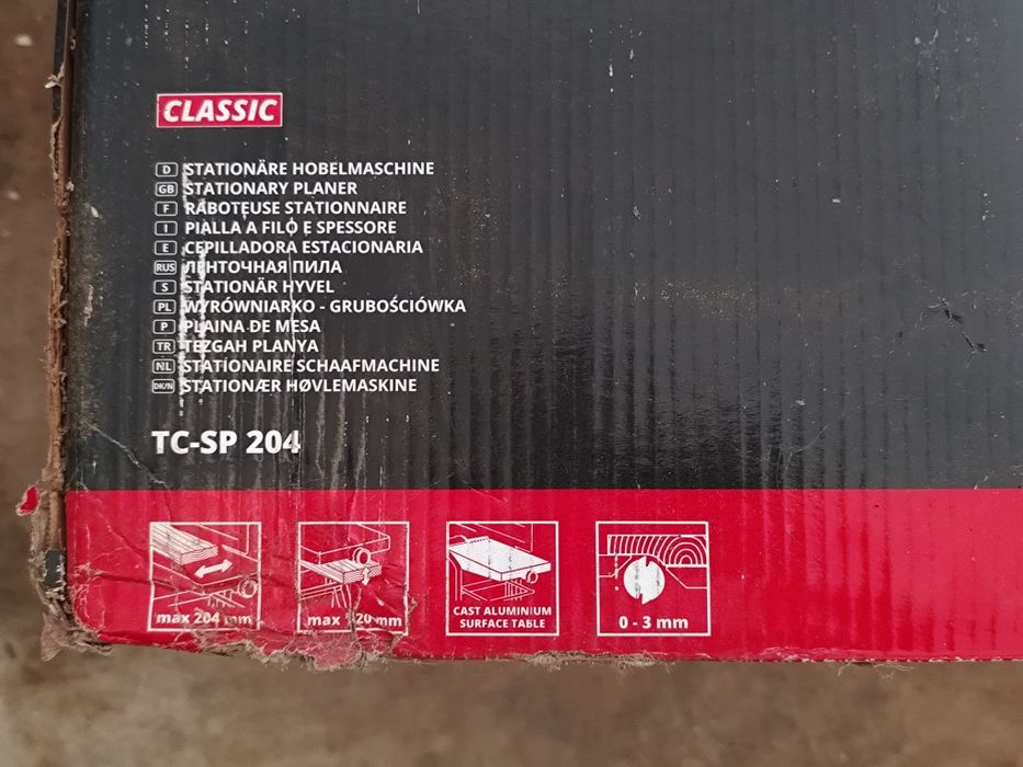 Plaina de mesa EINHELL TC SP 204