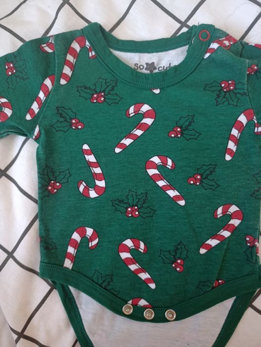 Новорічні боді на довгий рукав