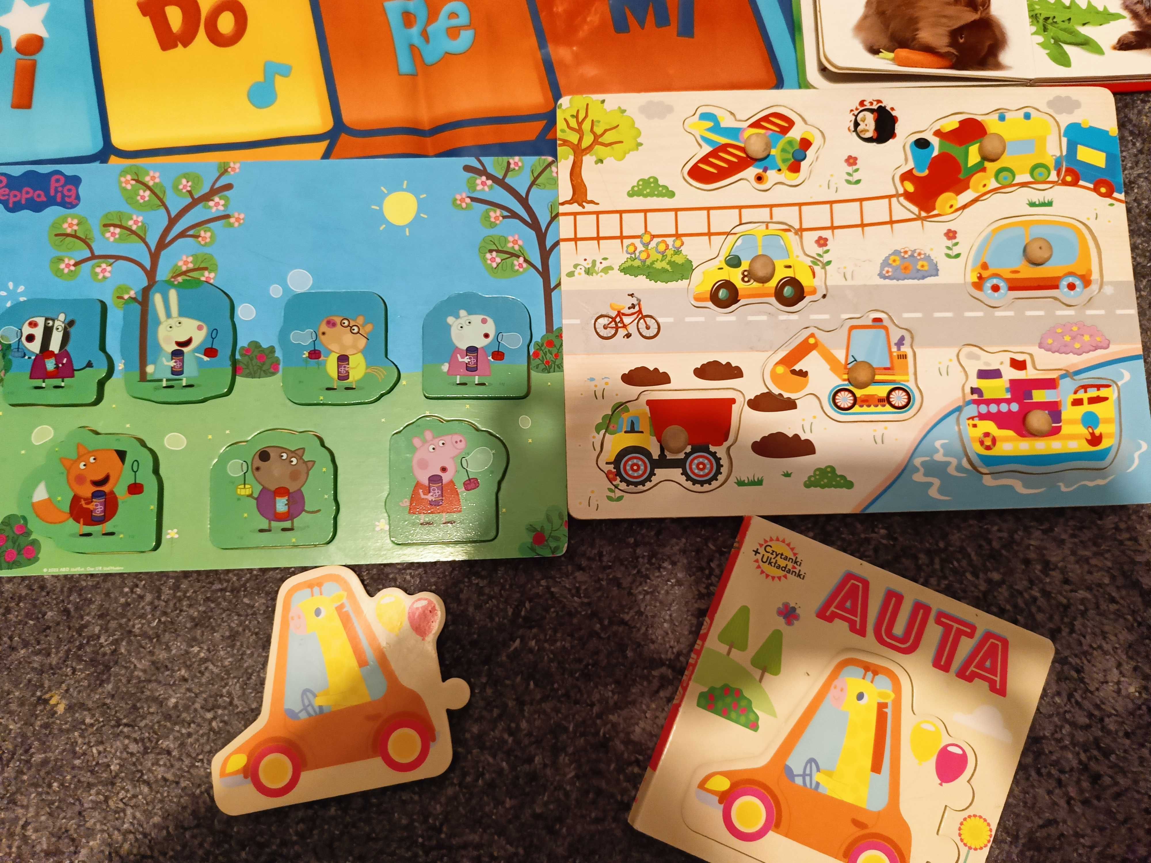 Worek zabawek,Mata smily Play, książki Zabawki dla dziecka1-3, puzzle,