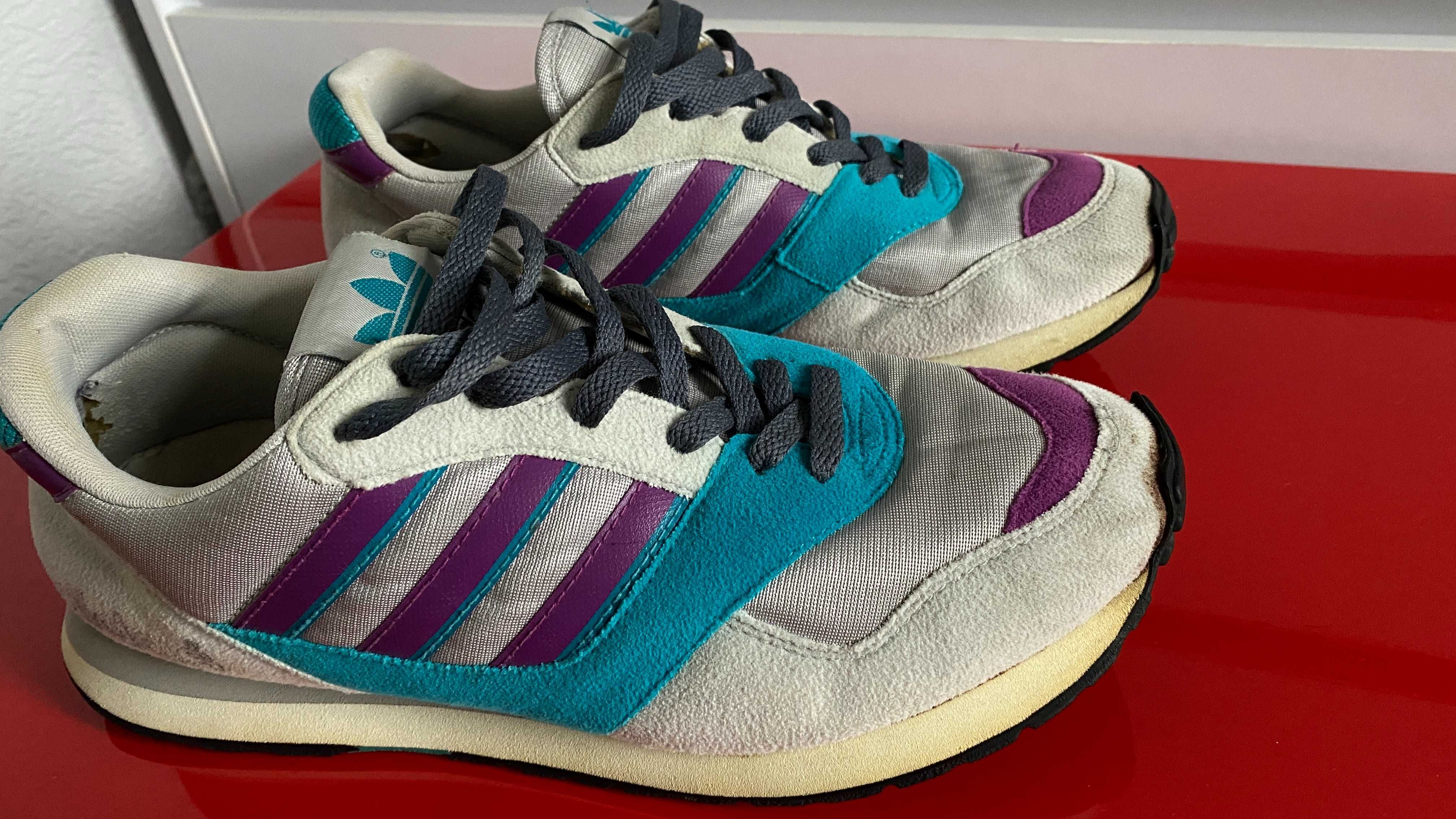 Кросівки adidas vintage оригiнал р-42.5 ст-27см(1992 рік)
