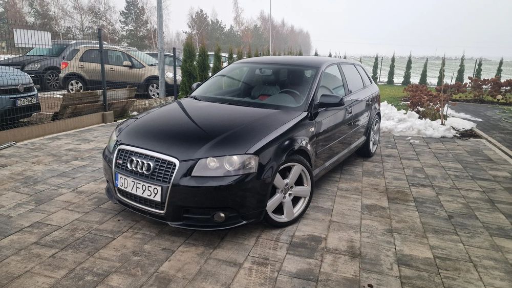 Audi A3 Sportback S-line • 2.0 TDI 170 KM • Quattro • Skóra • Alu 18”