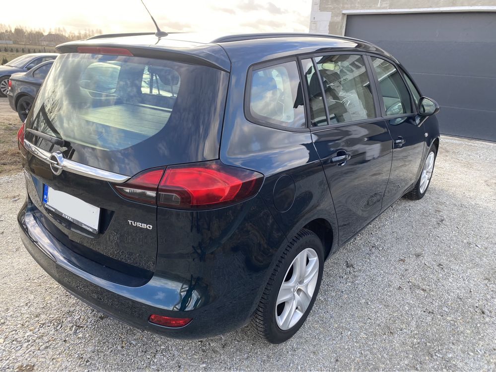 Opel Zafira 2014 rok 1.4 turbo 128 tys przebieg zamiana ZAREJESTROWANY