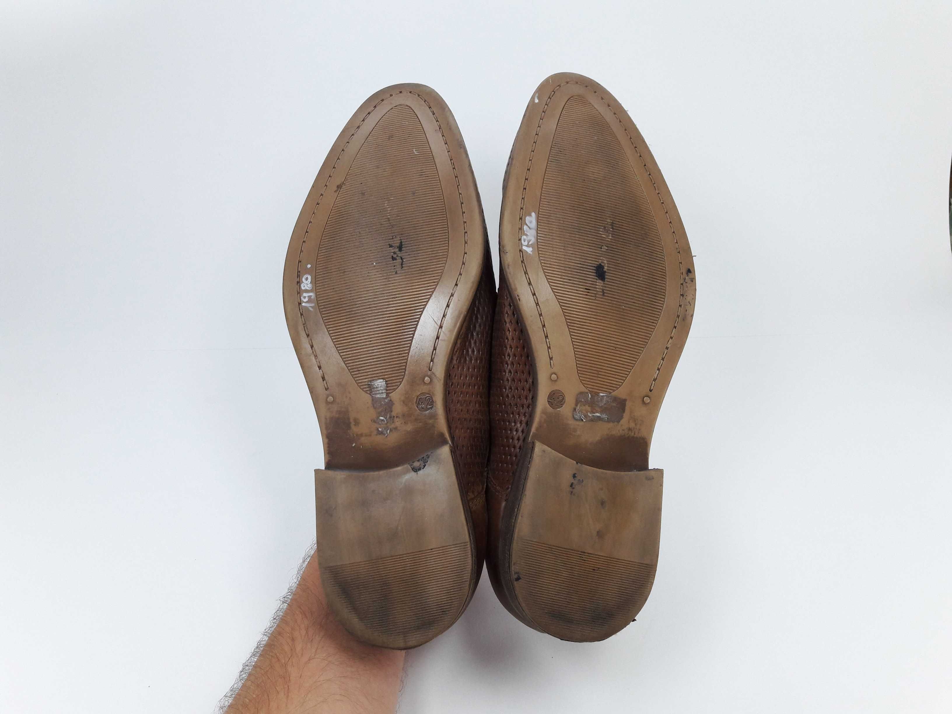 Pat Calvin Made in India шкіряні туфлі 42 43