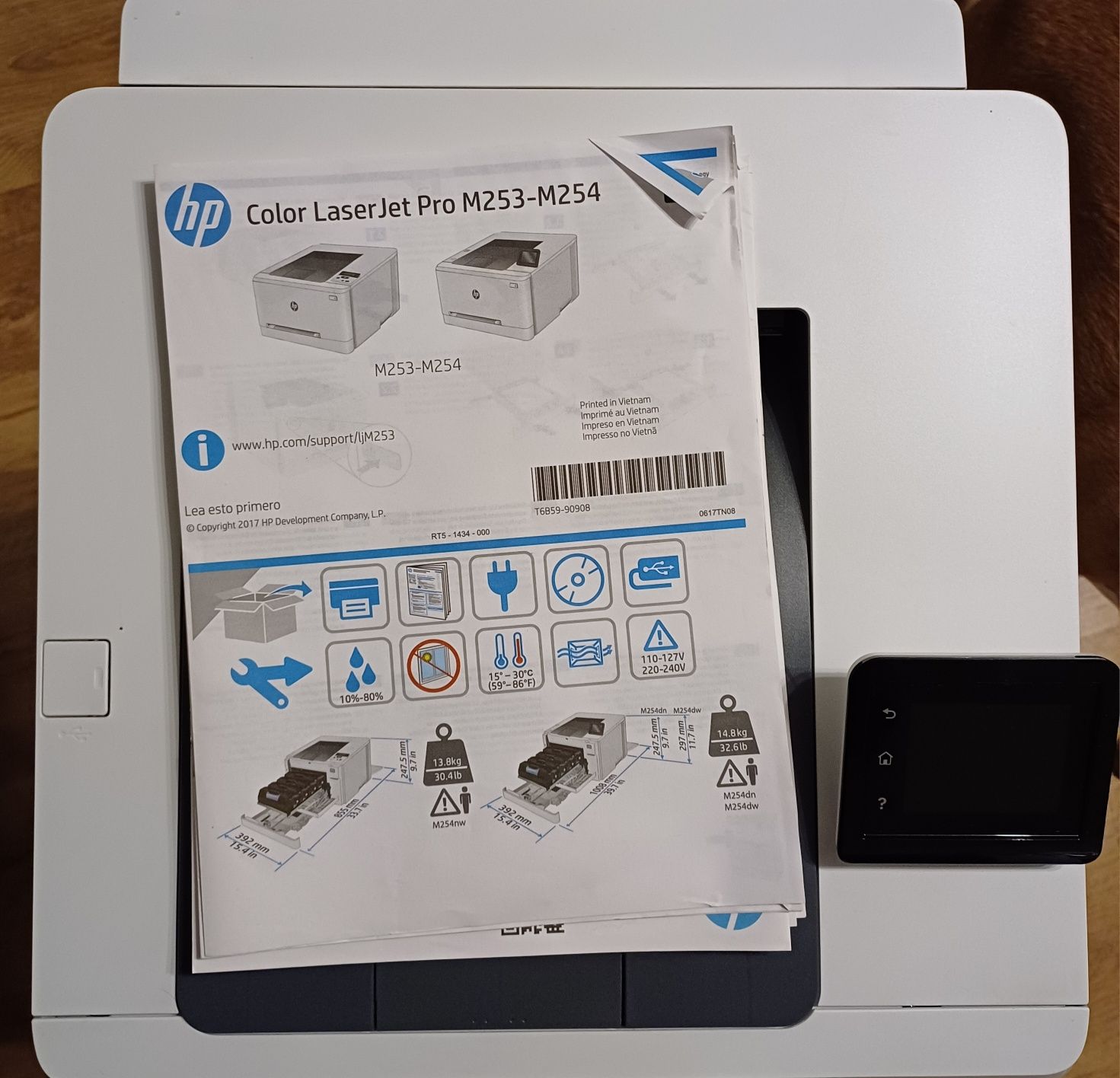 Drukarka laserowa kolorowa HP LaserJet Pro M254dw