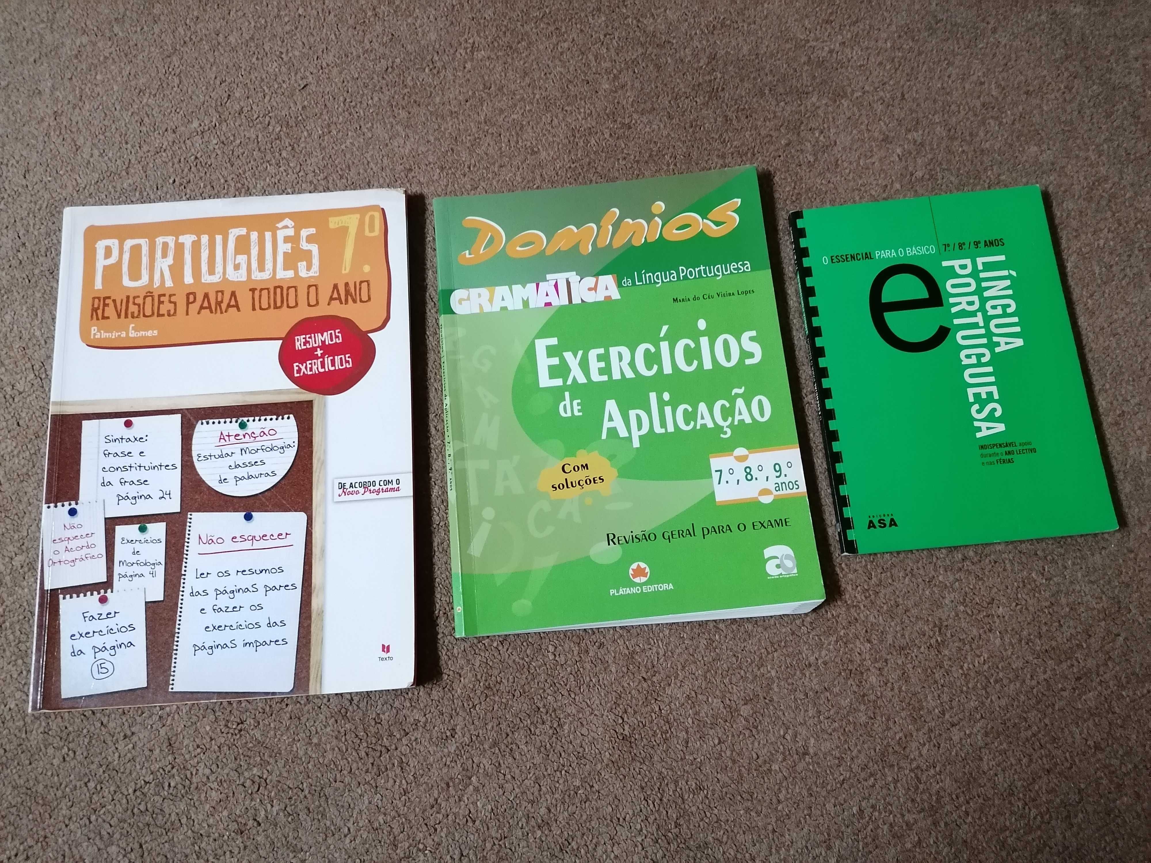 Material de apoio ao estudo - Língua Portuguesa - 7º, 8º e 9º anos