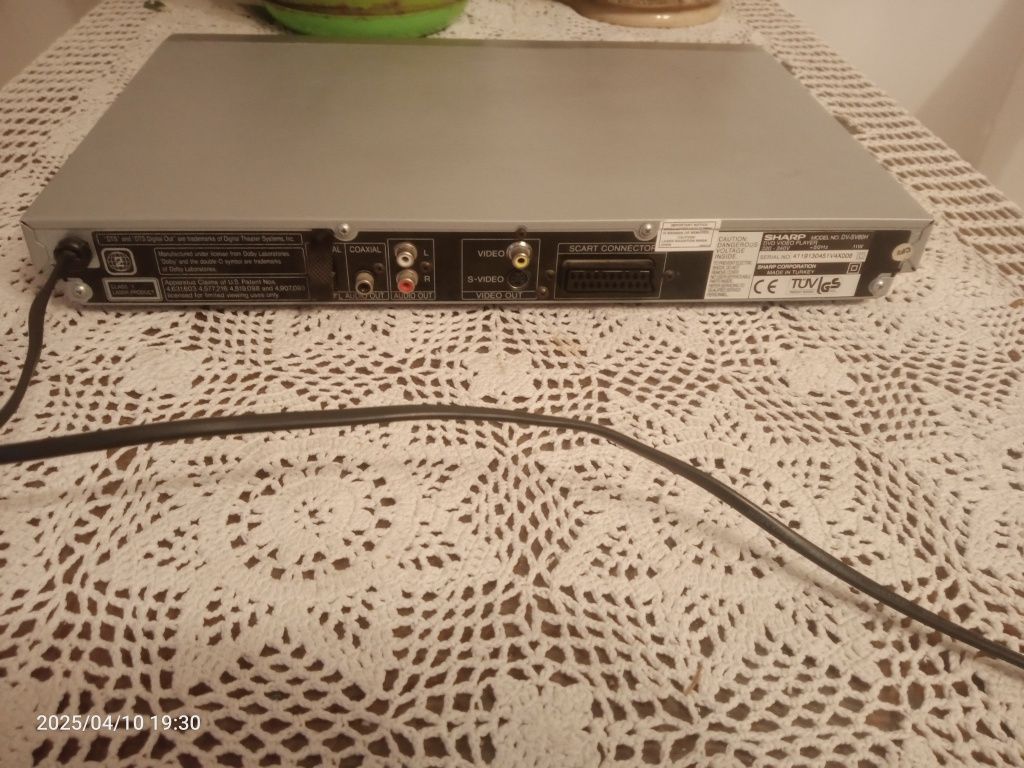 Odtwarzacz dvd SHARP DV-SV80H