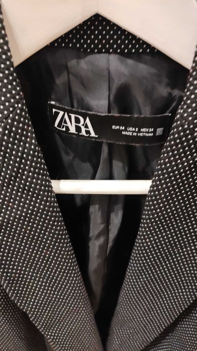 Komplet damski marynarka Plus spodnie garnitur xS/s Zara