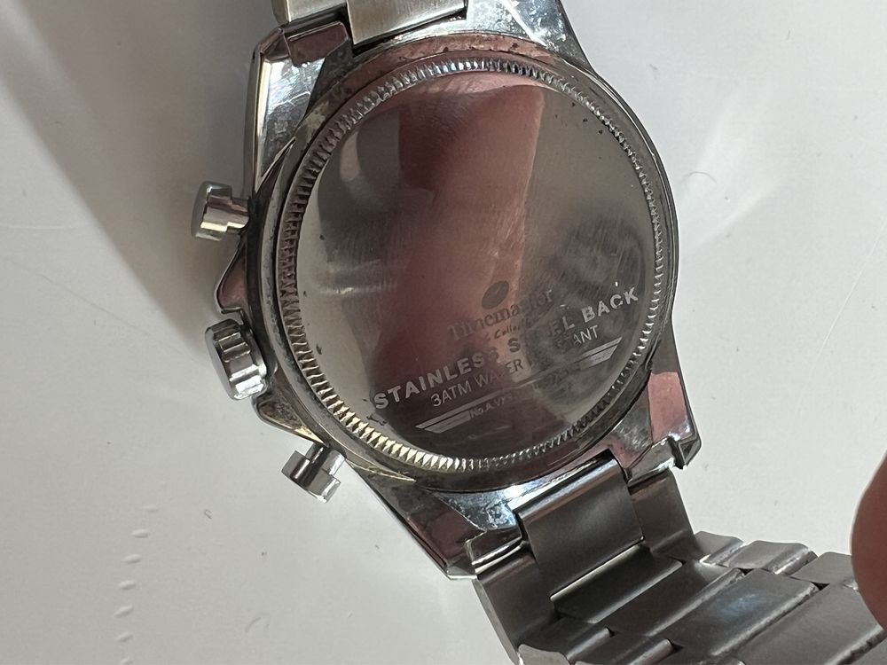 Zegarek meski Timemaster chronograf, gwarancja 3 lata, jak nowy