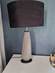 Lampa stojąca srebrna