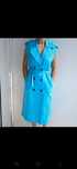 Vestido/ colete azul