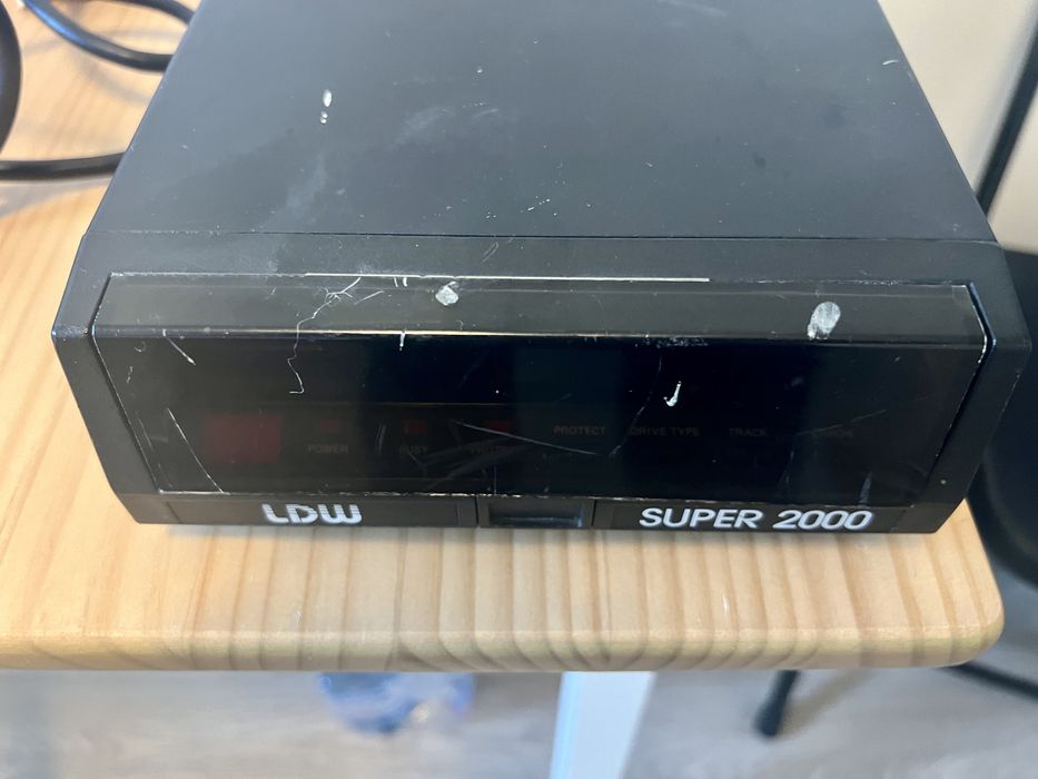 Atari 65XE z pudelkiem, stacja LDW Super 2000, magnetofon CA12