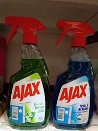 Zestaw 2 sztuk płynu do mycia szyb Ajax mix rodzajów Szybka wysyłka